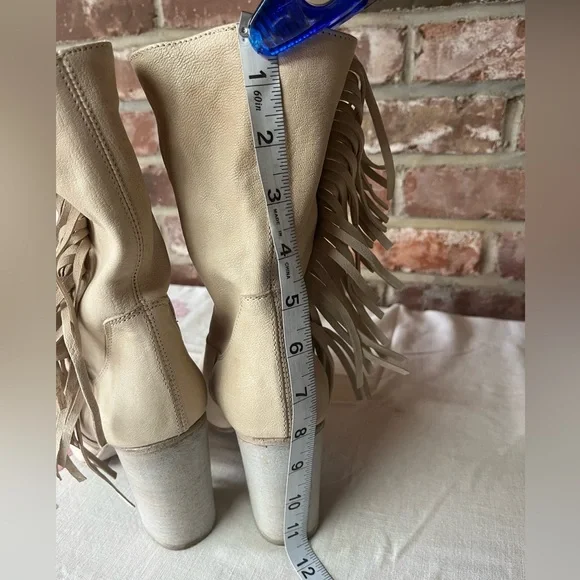 Free People Wild Rose Fringe Slouch Boots - Picture 8 of 10
